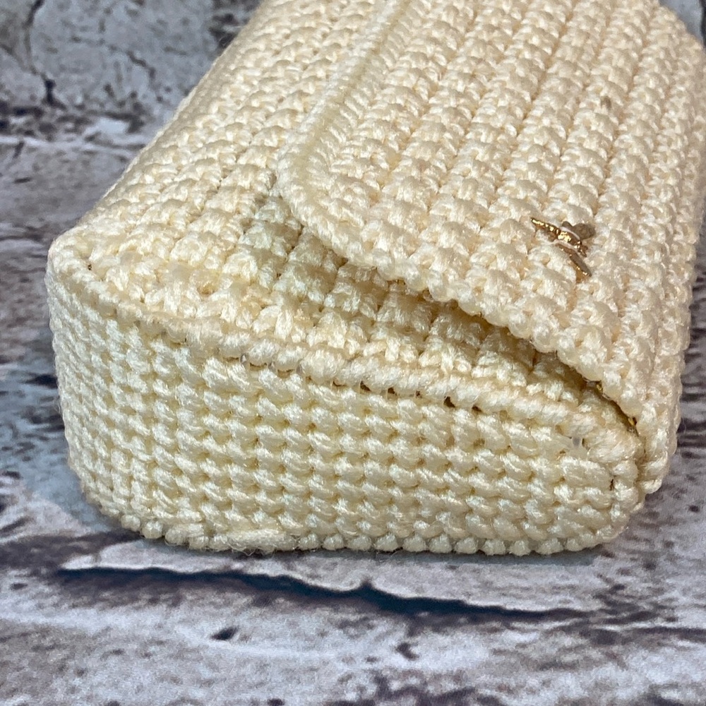 Vintage clutch handbag 1980s - Picture 4 of 11